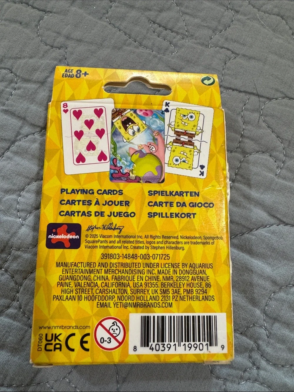 SpongeBob Squarepants licensed spongebob